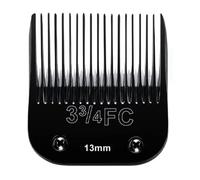 Lame De Tondeuse Détachable Noire 10/15/4FC/5FC/7FC, Compatible for Wahl, Compatible for Km, Compatible for Andis, Compatible for Oster, Tondeuses A5(Black/13mm)