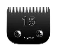 Lame De Tondeuse Détachable Noire 10/15/4FC/5FC/7FC, Compatible for Wahl, Compatible for Km, Compatible for Andis, Compatible for Oster, Tondeuses A5(Black/1.2mm)