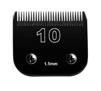 Lame De Tondeuse Détachable Noire 10/15/4FC/5FC/7FC, Compatible for Wahl, Compatible for Km, Compatible for Andis, Compatible for Oster, Tondeuses A5(Black/1.5mm)