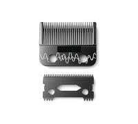 Lame De Tondeuse Électrique Professionnelle, Compatible Avec Echo, BRD DK MRD SC 8148 Vgr R77F M10, Compatible Avec Wmark, Compatible Avec Kulilang, Barbes Fade Moon Wolf Tooth