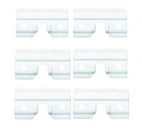 Lame De Tondeuse En Céramique For Chiens De Compagnie, Coupe Grossière À 25 Dents, Compatible Avec Andis, Lames Détachables Modèles #40 Et #40SS(6 Pack)