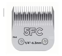 Lame De Tondeuse For Chien De Compagnie 3F 4F 5F 7F 9#10#30#40#50# A5, Compatible For Andis, Compatible For Oster, Compatible For Wahl(5FC-6.3mm)