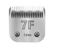 Lame De Tondeuse For Chien De Compagnie A5 4F,5F,7F,9#,10#,30#,40#, Compatible For Andis, Compatible For Oster, Compatible For Wahl(Size 7F-3.2mm)