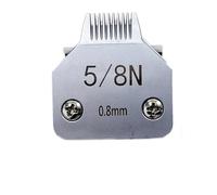Lame De Tondeuse Professionnelle Adaptée À La Plupart, Compatible Avec Andis, Compatible Avec Oster A5, Compatible Avec Wahl, Compatible Avec KM, Tondeuses for Animaux, Tondeuse À(5 8N-0.8mm)