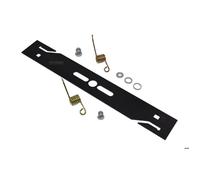 Lame de tondeuse / scarificateur - éliminateur de mousse + 2 x ressorts