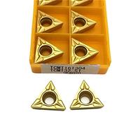 Lame de tournage indexable en métal 10 pièces TCMT16T304 outils de tour outil de tournage externe en carbure outil CNC outil de tournage outil de coupe en carbure(TCMT16T304 6020)
