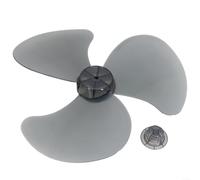 Lame de ventilateur de rechange de 40,6 cm pour ventilateurs sur pied ou de bureau, conçue pour une haute efficacité et un nettoyage facile (noir)