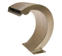 Lame d'eau en acier inoxydable Mamba S-LED Ubbink 7504632 Chute d'eau Fontaine