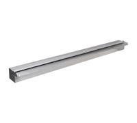 vidaXL Fontaine rectangulaire de piscine Lame d'eau LED Inox 30 cm