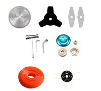 Lame Débroussailleuse, Lame de Rechange pour Coupe Bordure Debroussailleuse Electrique Accessoires,Metal Blade pour Debroussailleuse sans Fil pour Jardin