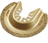 Lame demi-ronde pour céramique, diamètre 65mm, revêtement carbure de tungstène