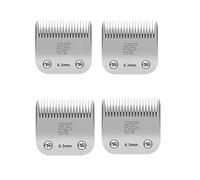 Lame Détachable 5F For Tondeuse De Toilettage For Chiens, Compatible Avec La Plupart Des Tondeuses Oster, A5, Wahl Et KM, Longueur De Coupe 6,3 Mm (1/4 Po), Coupe Précise.(4pcs)