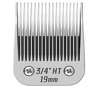 Lame Détachable De Tondeuse for Animaux, Compatible for Andis, Compatible for Oster A5, Compatible for Wahl, Compatible for KM10, Series Clipper(Size 19mm)