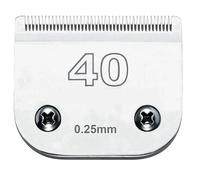 Lame Détachable De Tondeuse for Animaux, Compatible for Andis, Compatible for Oster A5, Compatible for Wahl, Compatible for KM10, Series Clipper(Size 40)