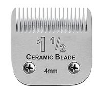 Lame Détachable For Tondeuse De Toilettage For Chiens, À Bord Céramique, Compatible Avec Les Tondeuses Oster A5 Et Wahl Série KM10.((4mm)1-1-2)