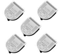 Lame Détachable Professionnelle Réglable 5 En 1 For Chien De Compagnie, Compatible Avec Les Tondeuses WAHL, Arco, Bravura, Chromado, Creativa, Figura(Silver 5pcs)