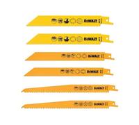 Lame DEWALT pour scie sabre - Coffret de 6 - DT2444-QZ