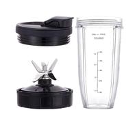 Lame D'extracteur À 7 Ailettes De Tasse De 24Oz, Compatible For Ninja, Pièces De Mélangeur, Compatible For Nutri, Auto IQ BN801 SS101 BL480-30 BL641 Grande Capacité