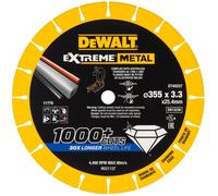 Lame diamantée DEWALT DT40257 de 355 mm de diamètre pour la coupe de l'acier