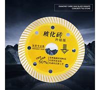 Lame Diamantée pour Meuleuse d'angle, Lames de Meuleuse, Meule Diamantée, Lame de Scie Diamantée Dorée, Disque de Coupe, Meuleuse d'angle, Disque de Coupe pour Béton, Granit,