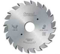 Lame d'inciseur extensible standard FREUD - Ø120 2,8-3,6 Alésage 22 - Z12+12 - F03FS02488 -LI16M AB3