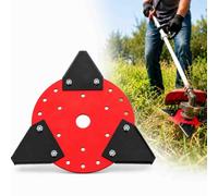Lame Disque Triangulaire pour STIHL FS80 / FS90 / FSA90, Lame de Coupe en Acier de Rechange pour Débroussailleuse, Herbe, Désherbage et Jardin