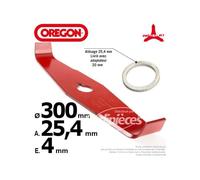 Lame universelle - disque de coupe pour débroussailleuse Oregon 295505-0