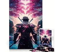 L'âme du samouraï Puzzle de 1000 pièces pour Adultes Jeu de logique mentale Moment de sérénité Découpe Ferme Cadeau de Noël (50x75cm)