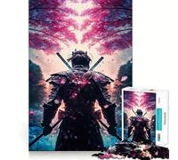 L'âme du samouraï Puzzle de 1000 pièces pour Adultes Jeu de logique mentale Moment de sérénité Découpe Ferme Cadeau de Noël (50x75cm)