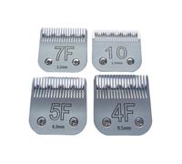 Lame En Acier A5 4 Pièces 4F + 5F + 7F + 10, Compatible For Oster, Compatible For Heiniger, Compatible For Laube