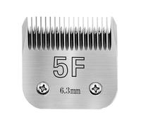 Lame En Acier Amovible For Toilettage De Chiens, Compatible Avec La Plupart Des Tondeuses, Andis, OSTER, A5 Et 76, Wahl, Série KM 10.(5F-6.3mm)