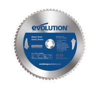Evolution M355TCT-66CS Mild Steel Blade TCT 355mm 66 Teeth Bore 25.4mm for Cutting Saw
