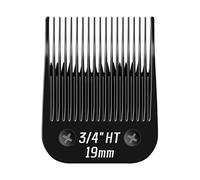 Lame En Céramique Amovible 3/4"HT, Compatible Avec Andis/compatible Avec Oster A5/compatible Avec Wahl/compatible Avec Les Tondeuses KM, Série, Taille 19 Mm(1pc/19mm)