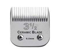 Lame En Céramique Amovible De Remplacement Adaptée À La Plupart, Compatible for Andis, A5, Compatible for Wahl, Série KM Tondeuses for Animaux Tondeuse De Toilettage for Chien Et Chat(3 1-2 1Pack)