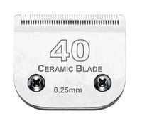 Lame En Céramique Détachable HT 5/8", Compatible Avec Andis, AG, AGC, AGP, AGRC Et Wahl, Série KM, Taille : 3/4" (16 mm), Coupe De Précision.(40-)