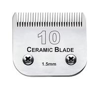 Lame En Céramique Détachable HT 5/8", Compatible Avec Andis, AG, AGC, AGP, AGRC Et Wahl, Série KM, Taille : 3/4" (16 mm), Coupe De Précision.(10)