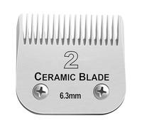 Lame En Céramique Détachable Pro For Chien De Compagnie, Compatible For Andis, AG, AGC, AGP, AGRC, Compatible For Oster, A5, Compatible For Les Tondeuses Wahl, KM10, 5, Série 2(2 1pcs)