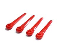 Lame en plastique for tondeuse L70, grande taille, Type de disque, coupe-herbe en plastique, convient à plusieurs tondeuses, accessoire de coupe de pelouse, 50/100 pièces(Red,50pcs)