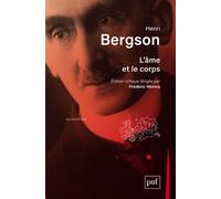L'âme et le corps - Henri Bergson - Puf - broché - Essai