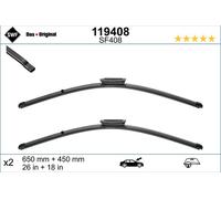 Lame Flachbalkenwischblatt Avant Avec Aileron SWF pour Fiat