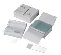 BRESSER Kit de lames / lamelles couvre-objet 50/100 prêtes à l'emploi, avec lamelles couvre-objet Boro 3.3