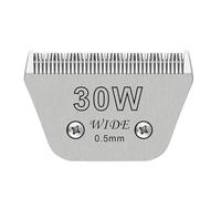 Lame large détachable for tondeuses à poils d'animaux, compatible avec Andis (AG, AGC, AGP) et Wahl (KM2, KM5, KM10), pièces de rechange for tondeuses.(0.5mm wide blade)