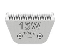 Lame large détachable for tondeuses à poils d'animaux, compatible avec Andis (AG, AGC, AGP) et Wahl (KM2, KM5, KM10), pièces de rechange for tondeuses.(1.2mm wide blade)
