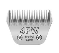 Lame large détachable for tondeuses à poils d'animaux, compatible avec Andis (AG, AGC, AGP) et Wahl (KM2, KM5, KM10), pièces de rechange for tondeuses.(9.5mm wide blade)
