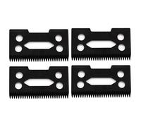 Lame Mobile Céramique en Zircone Réglable de Rechange Professionnelle - Compatible avec Tondeuse à Cheveux Wahl 5 Star Super Taper/Magic Clip (Modèles 8504/1919/8148) (Noir, 4)