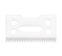 Lame Mobile Céramique en Zircone Réglable de Rechange Professionnelle - Compatible avec Tondeuse à Cheveux Wahl 5 Star Super Taper/Magic Clip (Modèles 8504/1919/8148) (Blanc, 1)