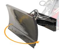 Lame niveleuse et de remblayage 1100 mm - Inclinaison réglable - Pour mini chargeurs MLD MW(T) MLAC12