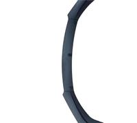 Lame Pare-Choc Avant Kit carrosserie Plastique ABS pour Ford pour Focus pour MK2 2007-2011 Spoiler Pare-Chocs Avant diffuseur Protection Becquet Garde Kit(Matte Black)