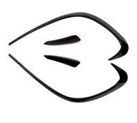 Lame Pare-Choc Avant pour W117 Classe CLA CLA200 CLA250 CLA260 pour AMG 2016-2019 Pare-Chocs Avant Canard Splitter Spoiler Air Knife Cover Trim Choc Avant Lame(One Set)