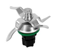 Lame Pétrin Compatible avec Thermomix TM5 TM6, Couteau Mélangeur pour Robot Culinaire, Lame de Rechange en Acier Inoxydable avec Bague D'étanchéité